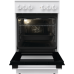Голяма готварска печка  Gorenje GEC5A61WG, 70л, стъклокерамичен плот